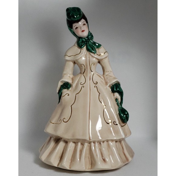 Vintage Florence Ceramics Lady Figurine "Lillian" Edwardian Victorian Era - Picture 2 of 9
